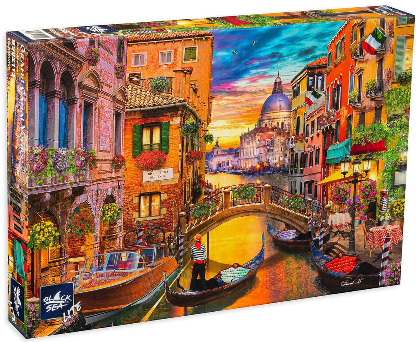 Puzzle Black Sea 1000 pieces - Grand Canal Venice