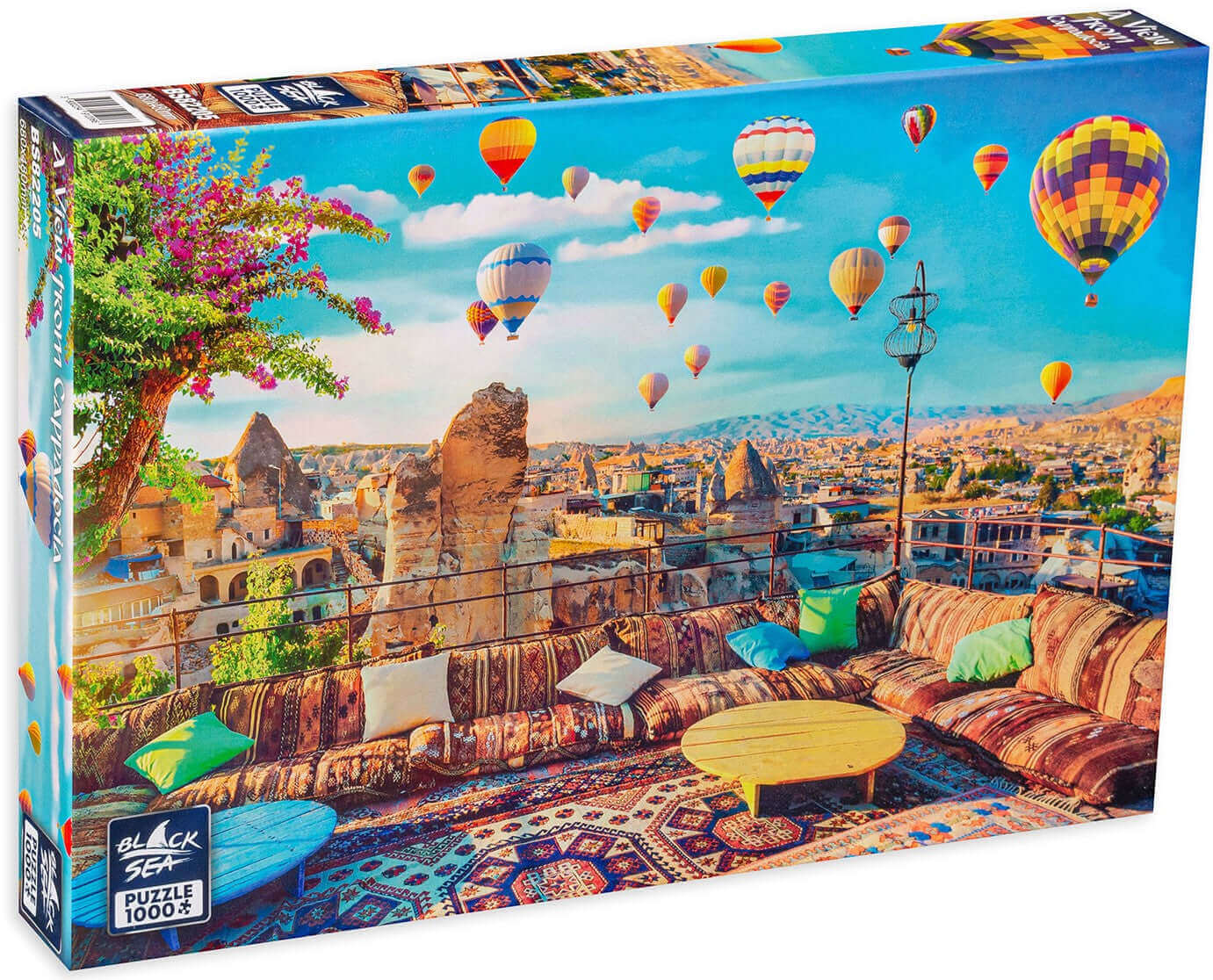 Puzzle Black Sea 1000 pieces - A View from Cappadocia