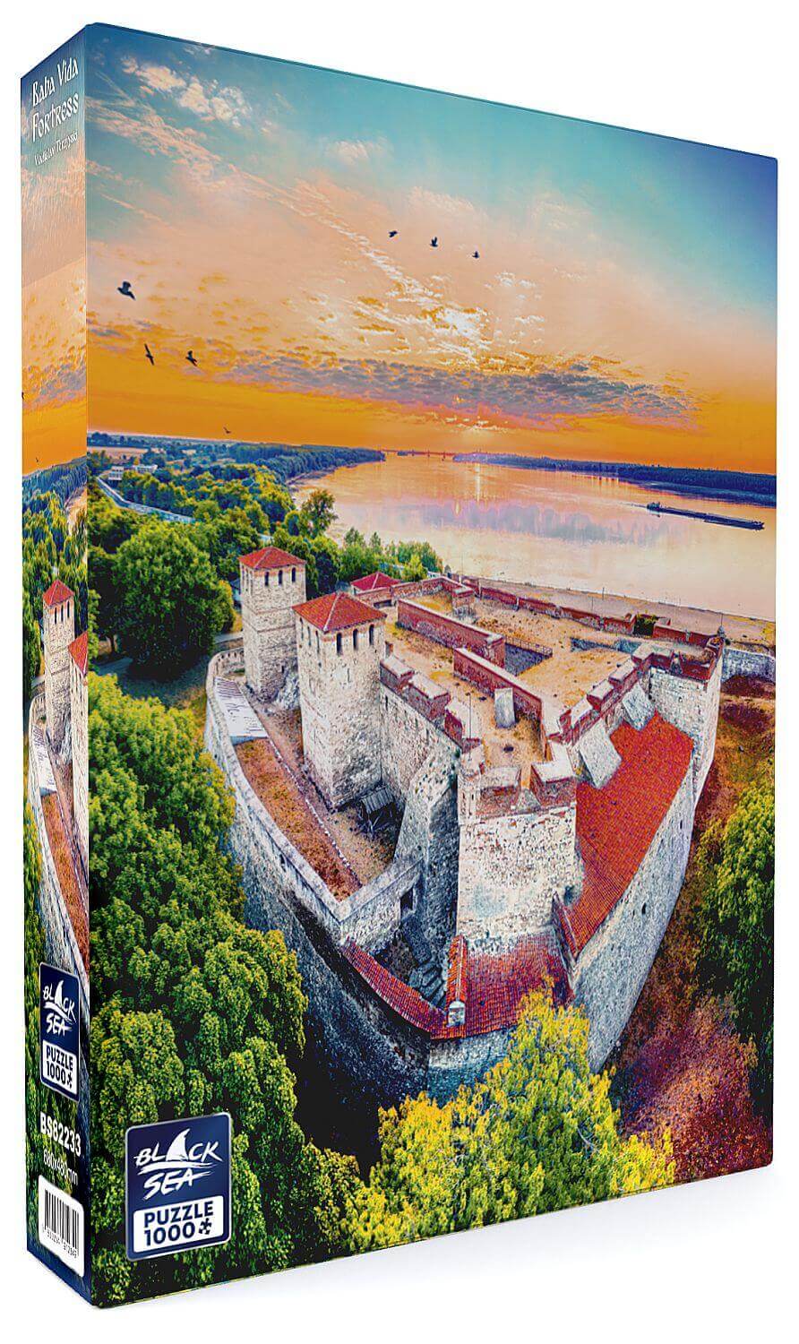 Puzzle Black Sea 1000 pieces - Baba Vida Fortress