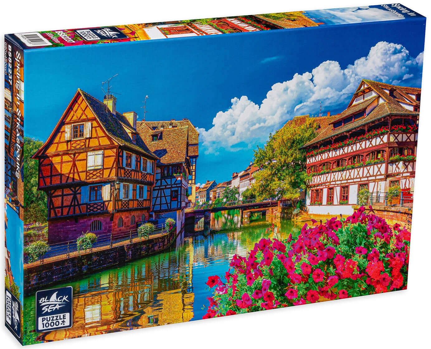 Puzzle Black Sea 1000 pieces - Spring in Strasbourg