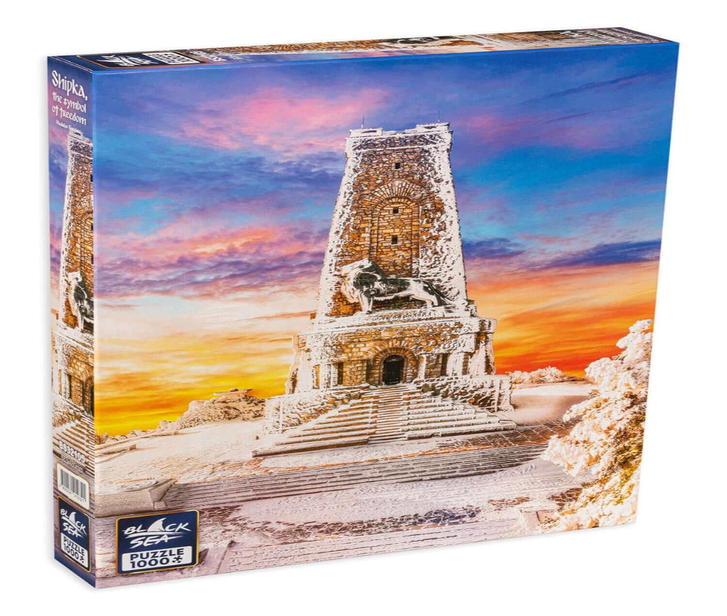 Puzzle Black Sea Premium 1000 pieces - Shipka, the Symbol of Freedom, For Bulgarians, Mount Shipka symbolizes the liberation of their country, the heroic deeds of their ancestors and their brave spirit. The monument of the liberation at the top of the mou