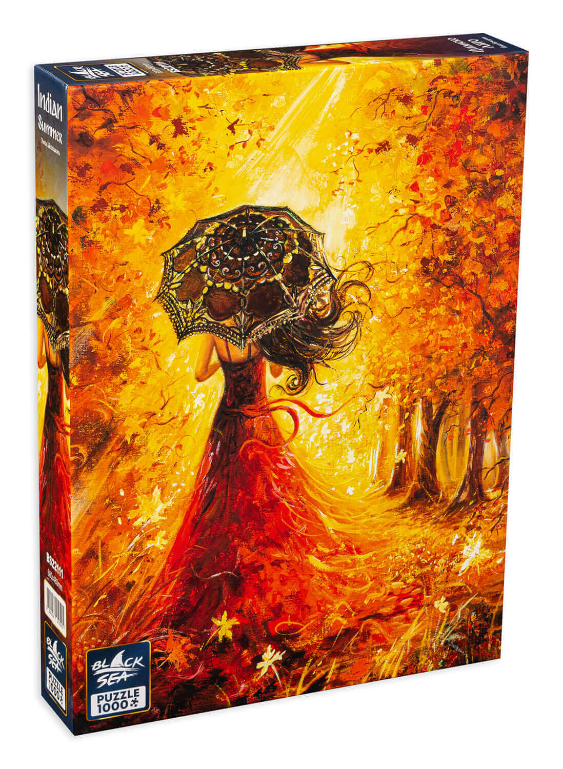 Puzzle Black Sea 1000 pieces - Indian Summer, The sun still warms up the land, and the beautiful dress of autumn makes it lovelier than ever. Red, yellow, orange – the colours of nature abound and turn the world into a fairy-tale that you cannot stop read