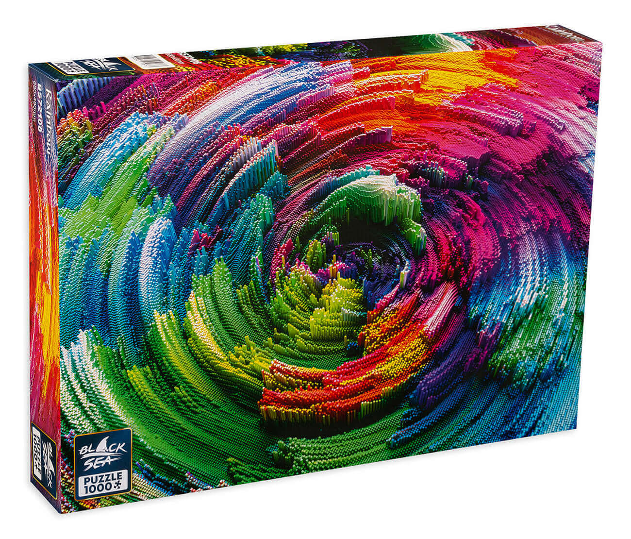 Puzzle Black Sea 1000 pieces - Rainbow, --