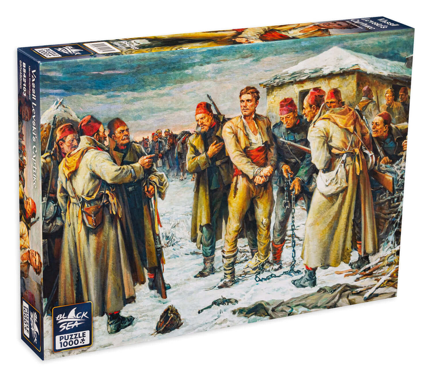 Puzzle Black Sea 1000 pieces - Levski, Vassil Levski is Bulgaria’s most revered national hero who gave his life for his country. The Apostle of Liberty, as he is known, played a crucial role in kindling the fight for Bulgarian independence and his ideas o