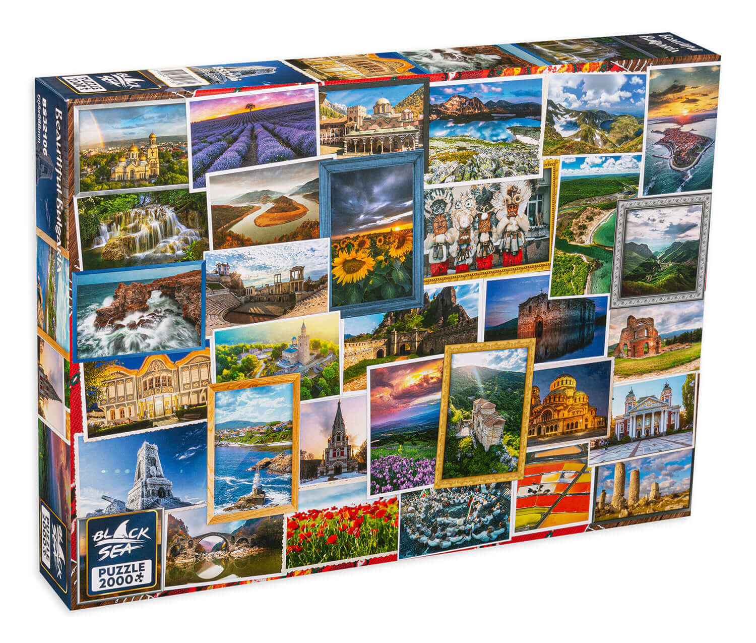 Puzzle Black Sea 2000 pieces - Beautiful Bulgaria, Everyone who’s had the chance to experience Bulgaria is left enchanted by the country’s unique nature, originality and greatness. Every season has its charm - from the mild and gentle spring, when the air